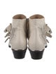 Chloé Leather Studded Accents Boots