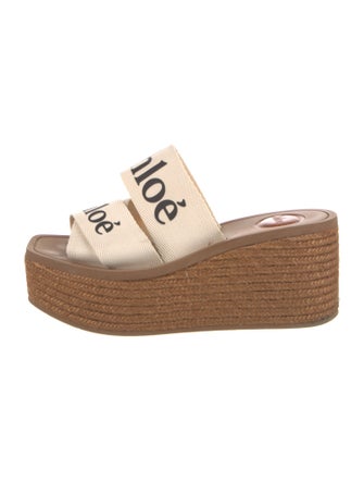 Chloé Canvas Printed Espadrilles