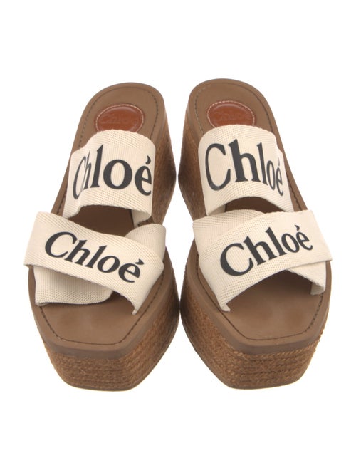 Chloé Canvas Printed Espadrilles
