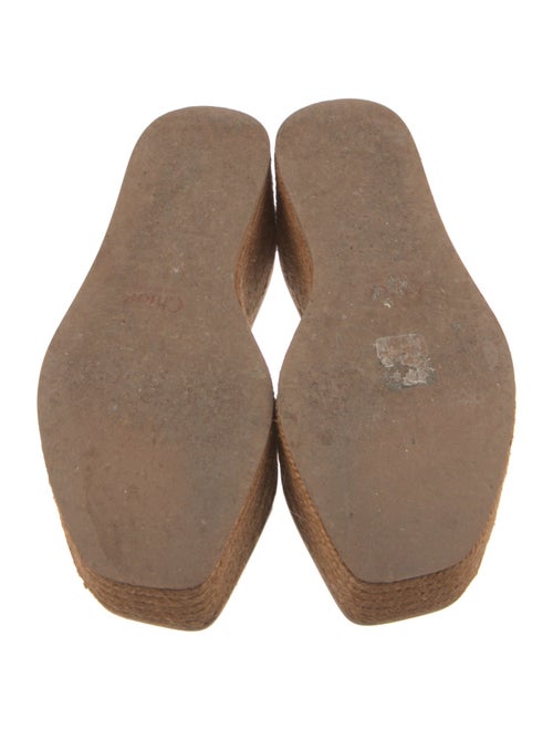 Chloé Canvas Printed Espadrilles