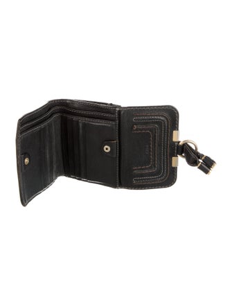 Chloé Leather Compact Wallet