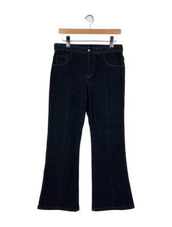 Chloé Mid-Rise Wide Leg Jeans
