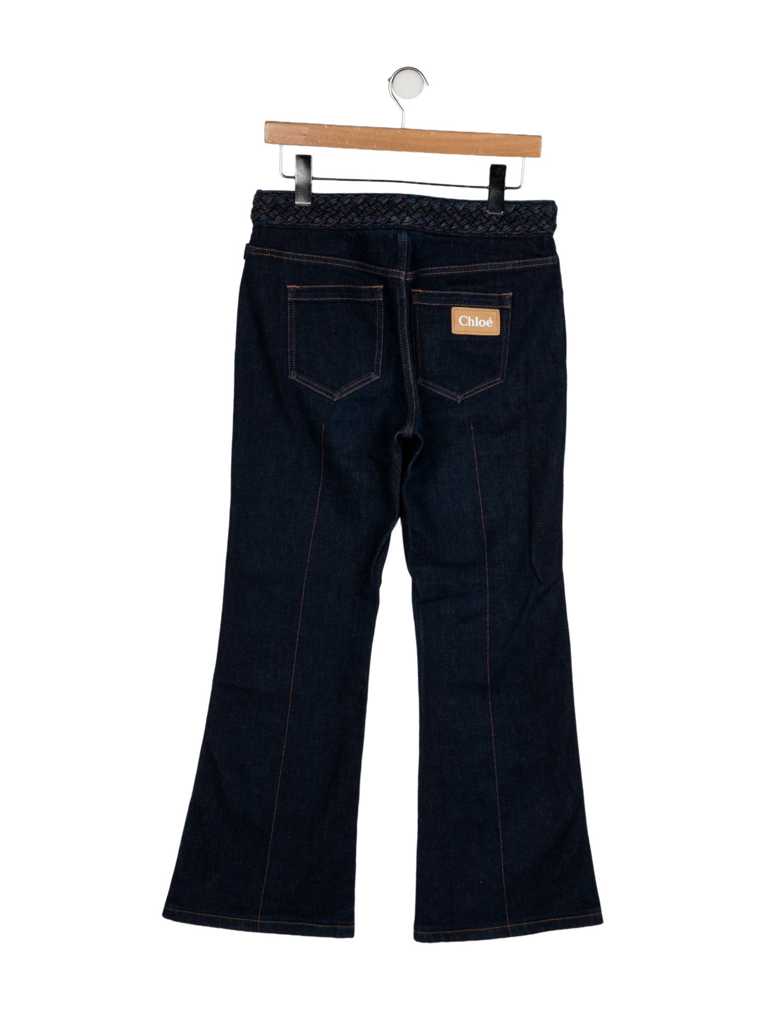 Chloé Mid-Rise Wide Leg Jeans