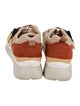 Chloé Mesh Colorblock Pattern Sneakers