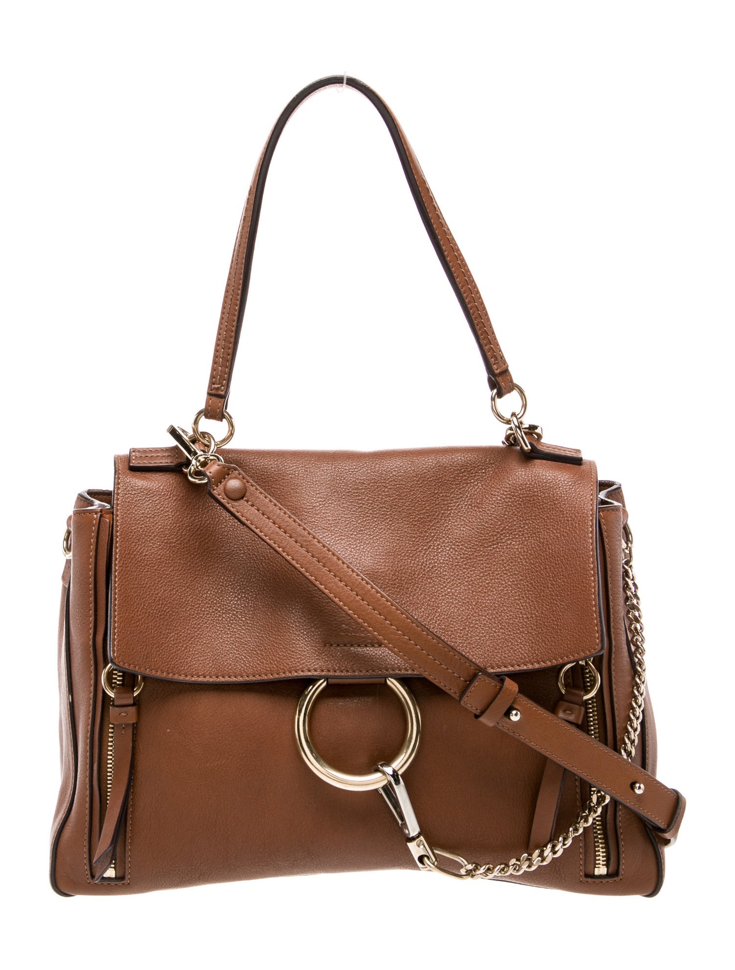 Chloé Leather Faye Shoulder Bag Medium