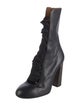 Chloé Leather Lace-Up Boots