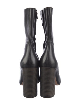Chloé Leather Lace-Up Boots