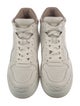 Chloé Leather Lasercut Accents Sneakers