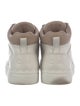 Chloé Leather Lasercut Accents Sneakers
