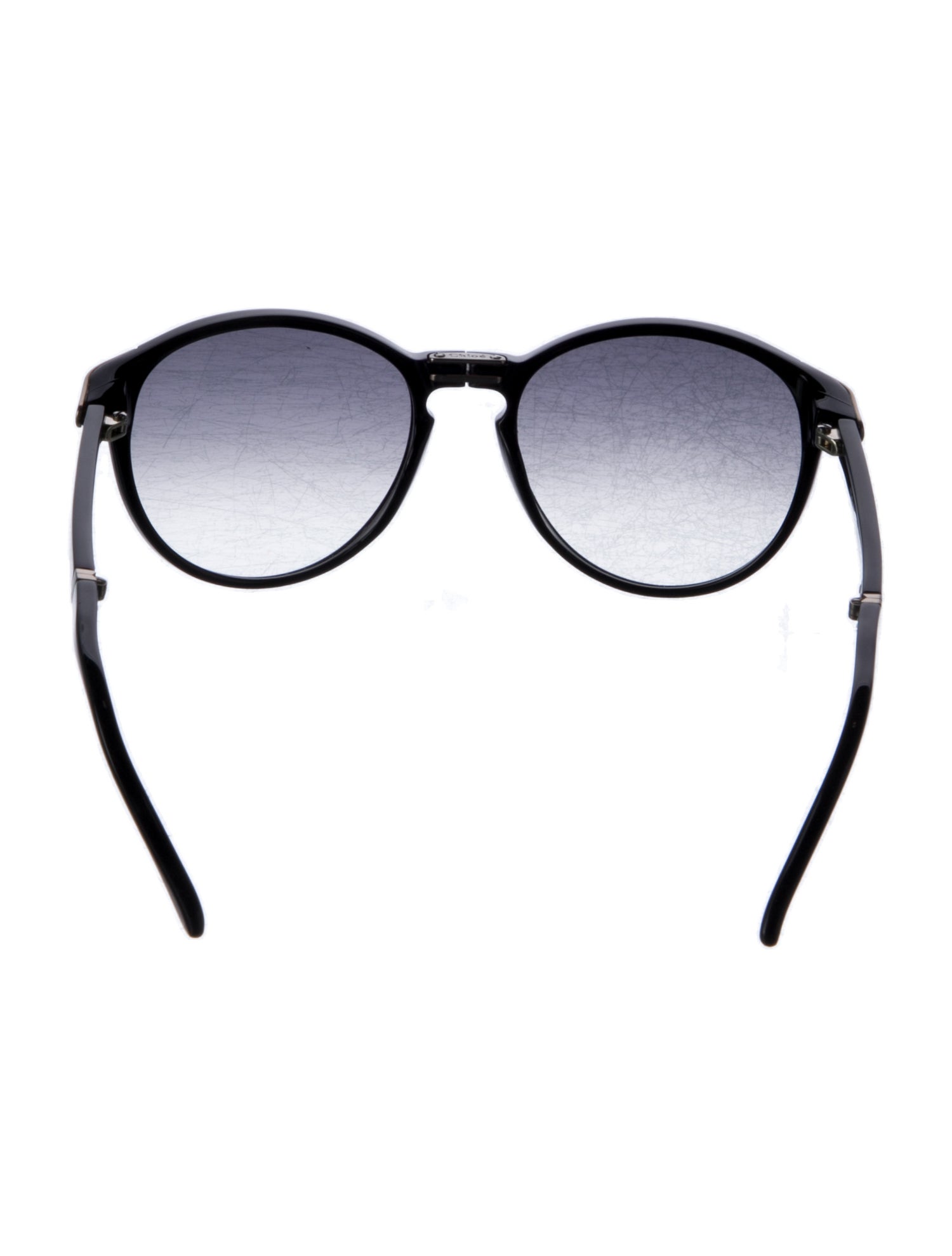 Chloé Round Gradient Sunglasses