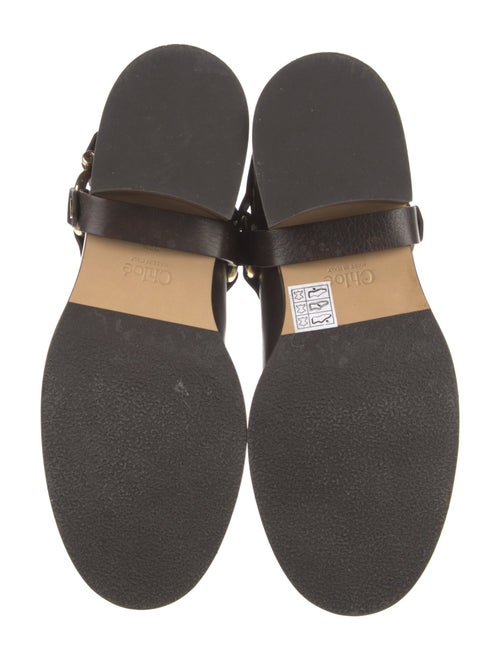 Chloé Leather Moto Boots