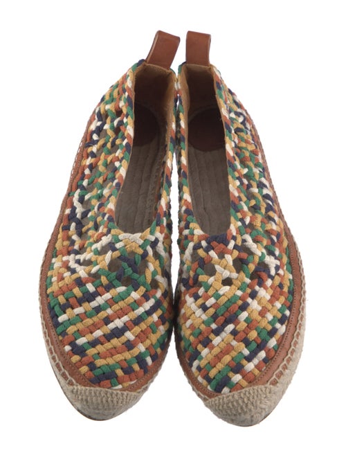 Chloé Colorblock Pattern Espadrilles