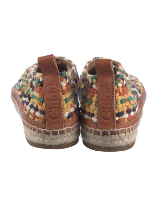 Chloé Colorblock Pattern Espadrilles