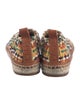 Chloé Colorblock Pattern Espadrilles