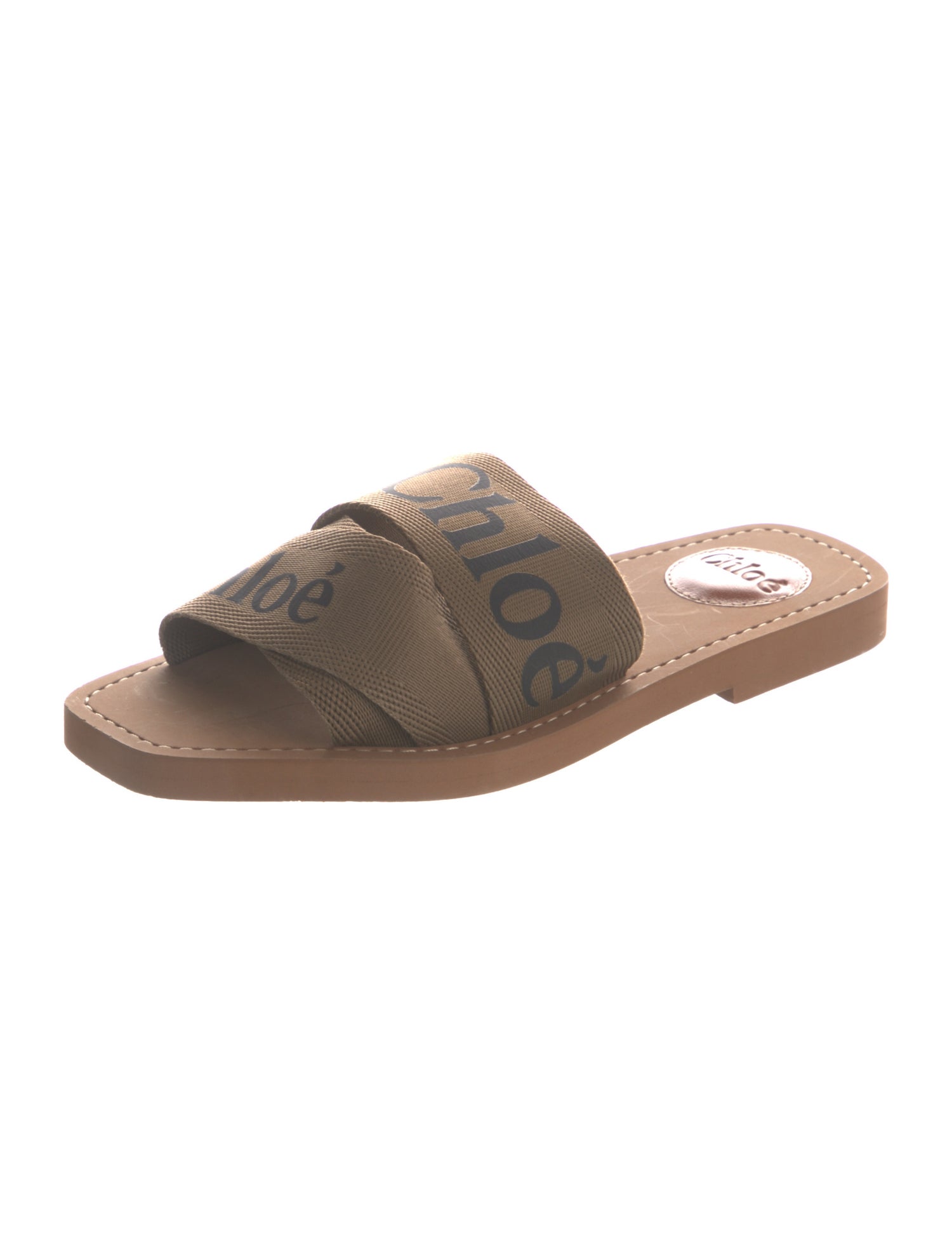 Chloé Canvas Printed Slides