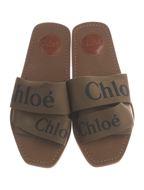 Chloé Canvas Printed Slides