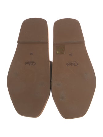 Chloé Canvas Printed Slides