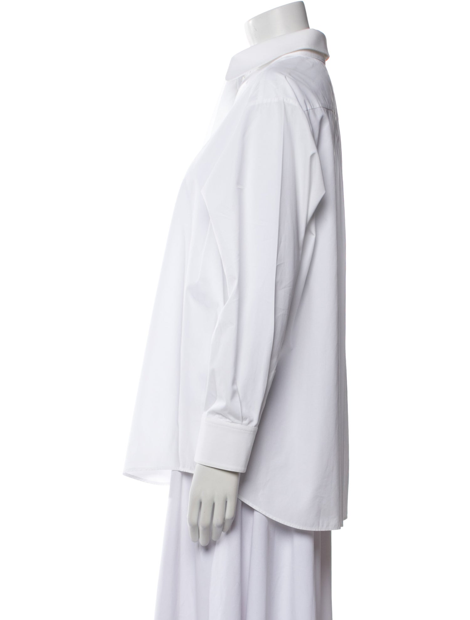 Chloé Long Sleeve Button-Up Top