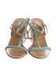 Chloé Leather T-Strap Sandals