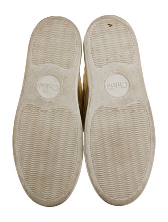 Chloé Lace Lace Pattern Loafer Sneakers