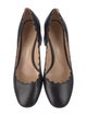 Chloé Leather Scalloped Accent Pumps