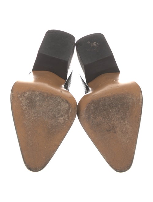 Chloé Leather Animal Print Boots