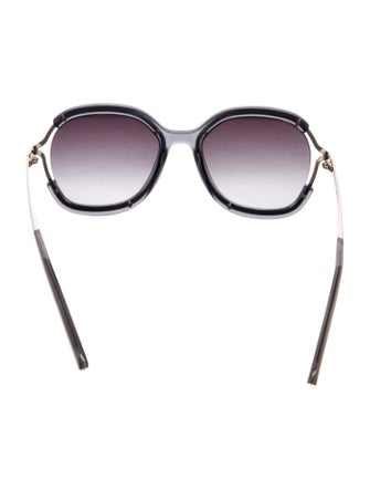 Chloé Oversize Gradient Sunglasses