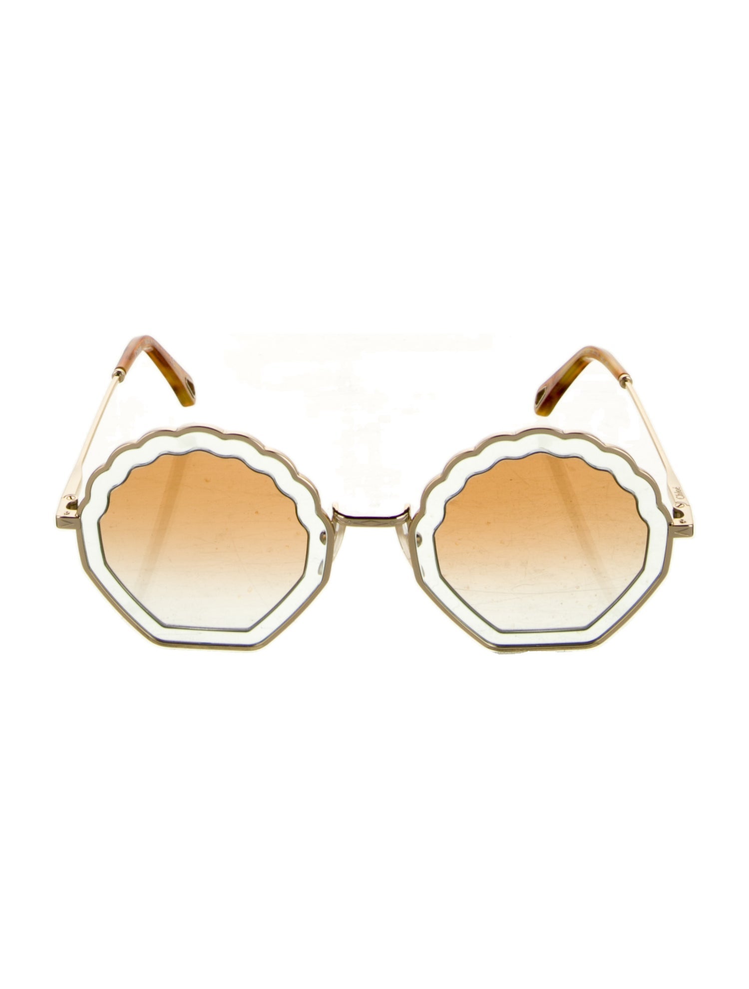 Chloé Oversize Gradient Sunglasses