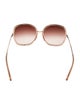 Chloé Oversize Gradient Sunglasses