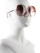 Chloé Oversize Gradient Sunglasses