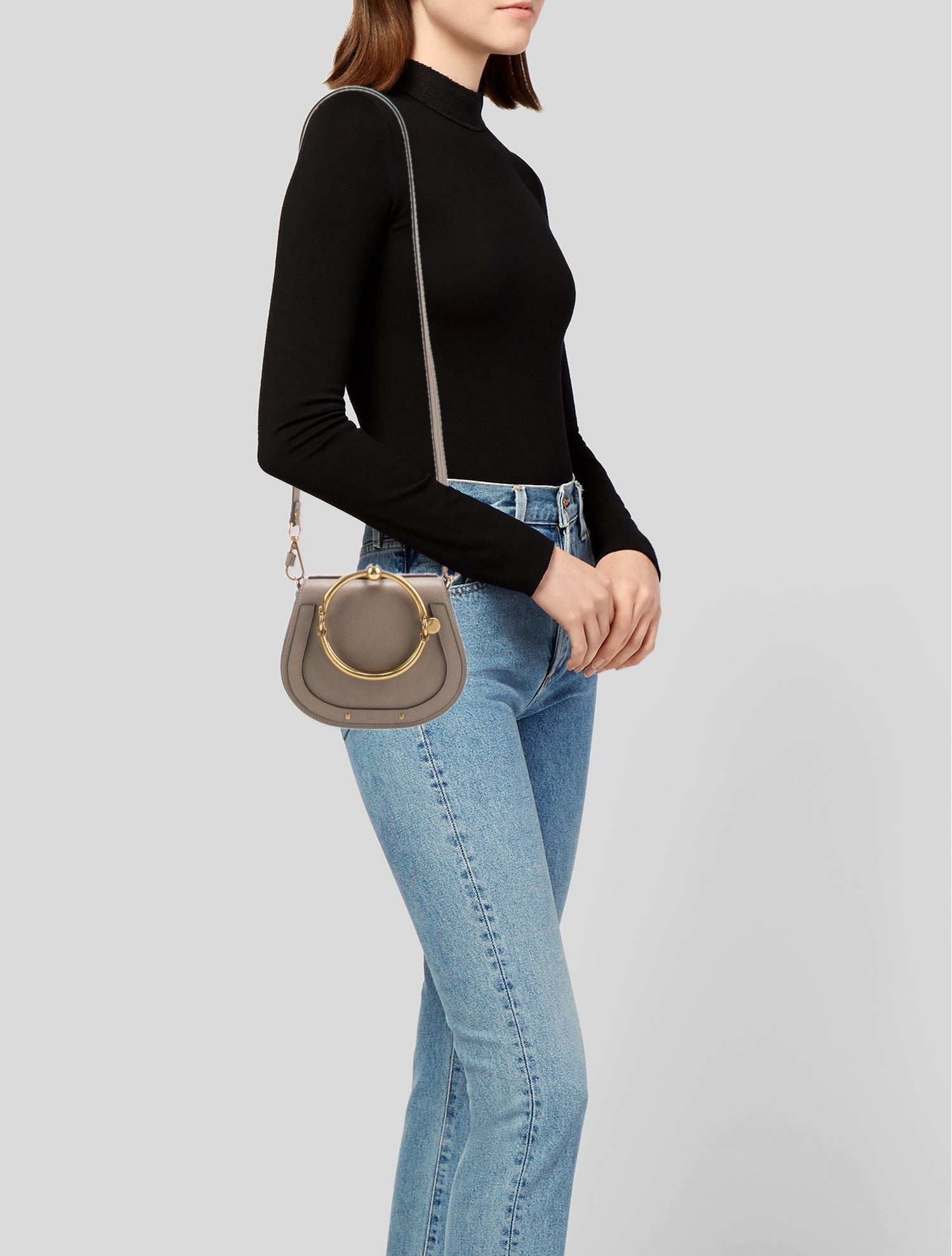 Chloé Leather Top Handle Bag