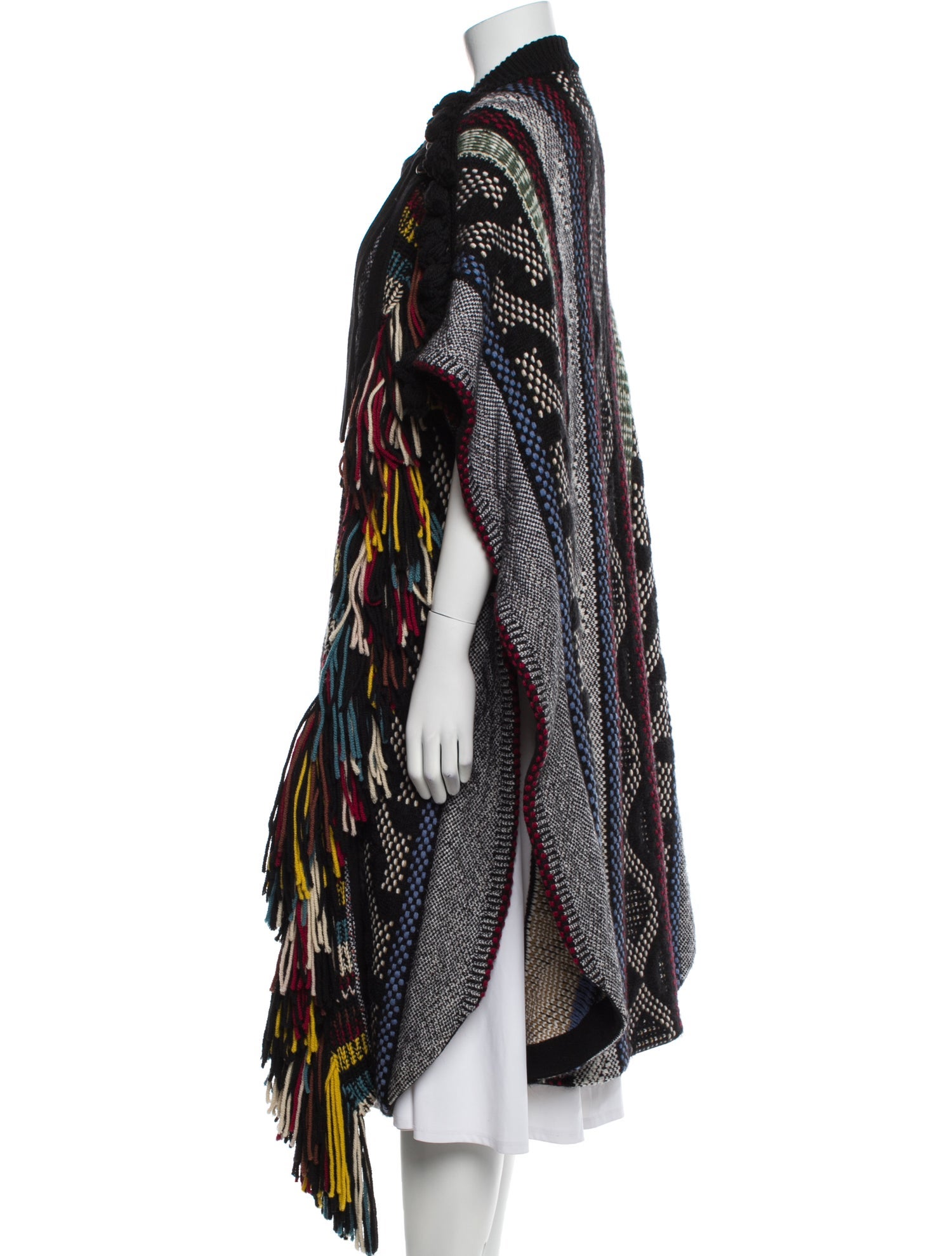 Chloé 2016 Wool Poncho