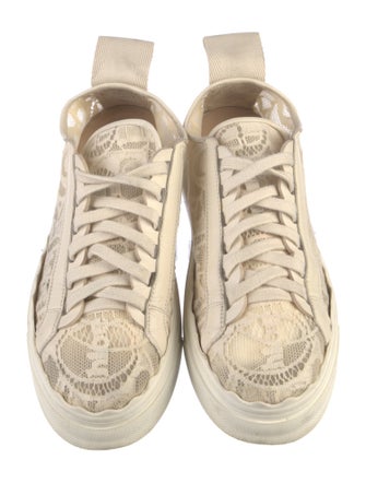 Chloé Lace Printed Sneakers