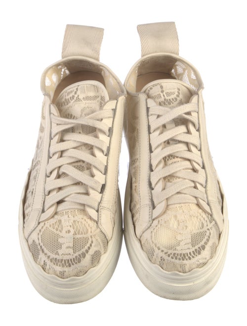 Chloé Lace Printed Sneakers