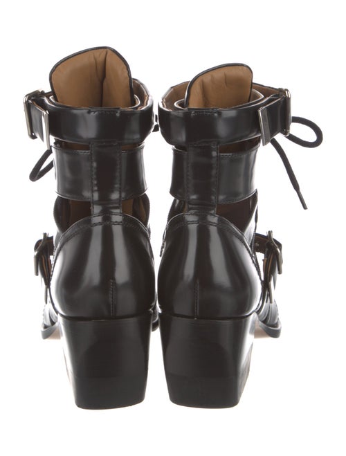Chloé Leather Lace-Up Boots