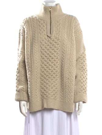 Chloé Wool Mock Neck Sweater