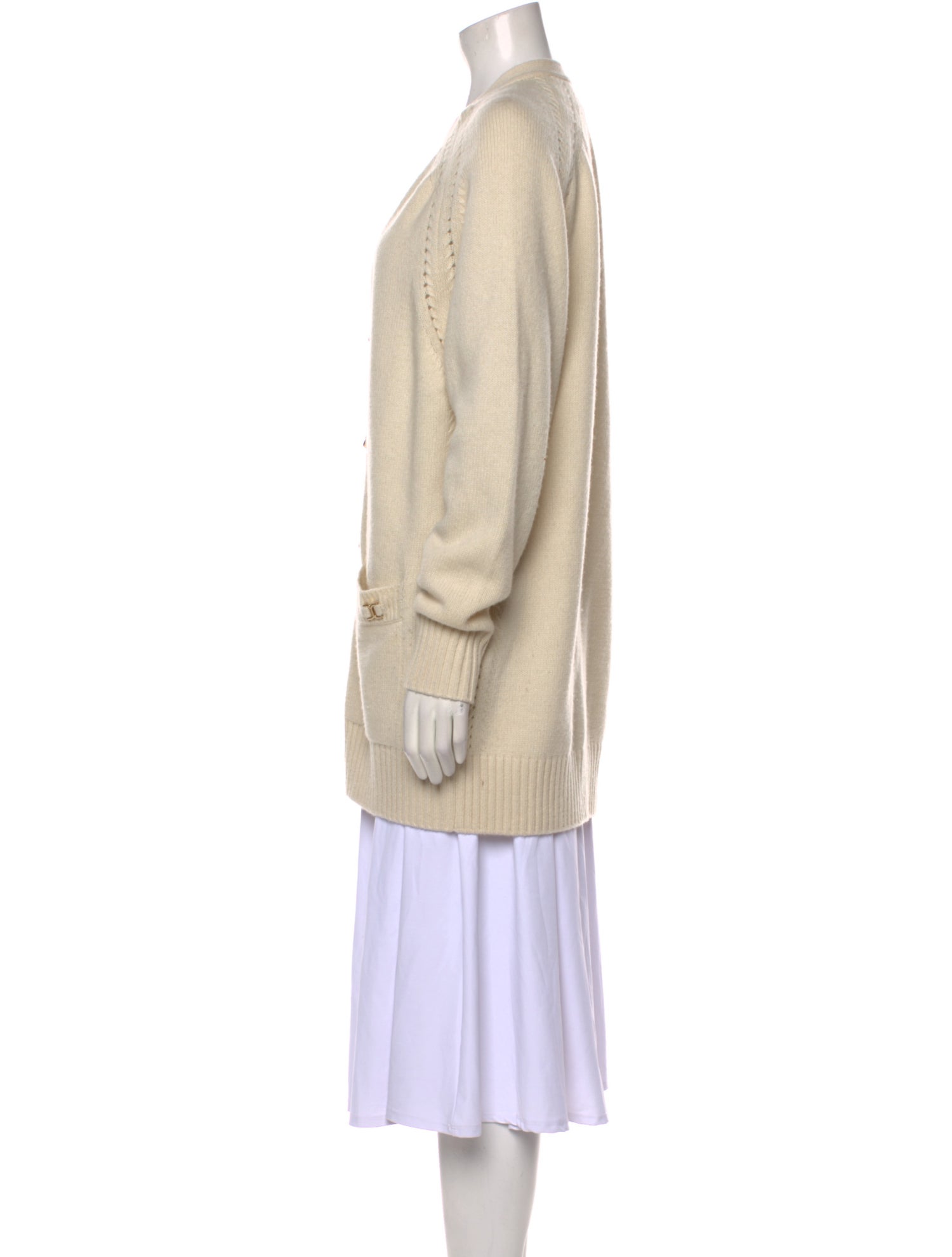 Chloé Cashmere V-Neck Sweater