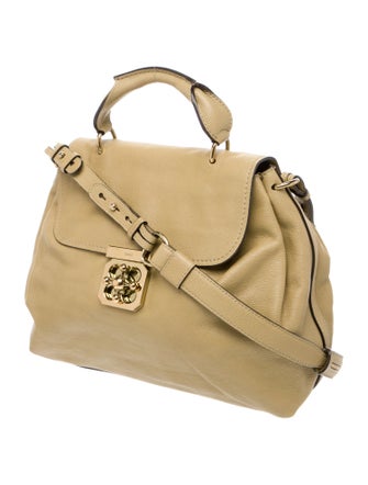 Chloé Leather Top Handle Bag