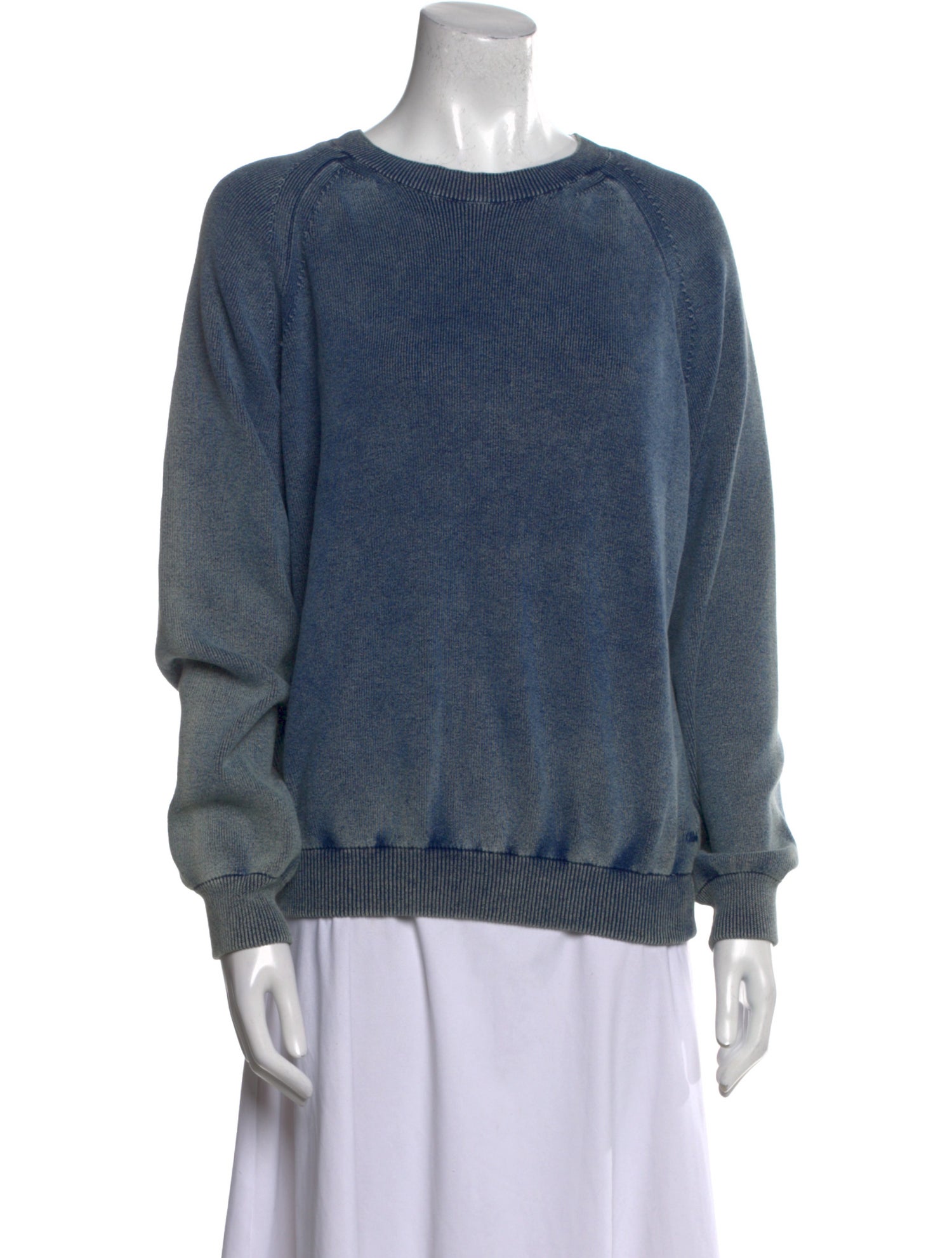 Chloé Scoop Neck Long Sleeve Sweatshirt