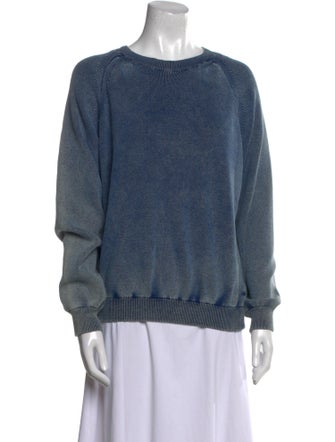 Chloé Scoop Neck Long Sleeve Sweatshirt