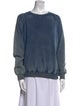 Chloé Scoop Neck Long Sleeve Sweatshirt