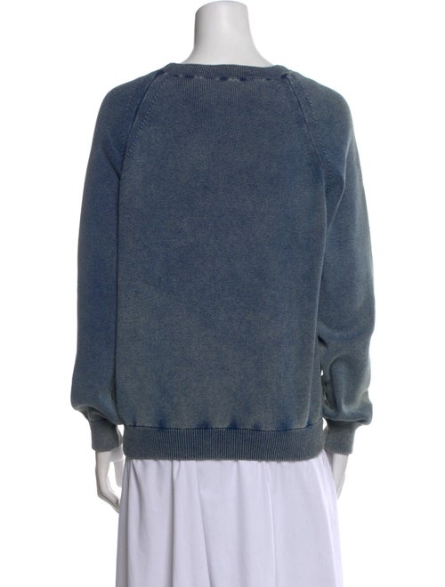 Chloé Scoop Neck Long Sleeve Sweatshirt