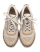 Chloé Patterned Whipstitch Trim Sneakers