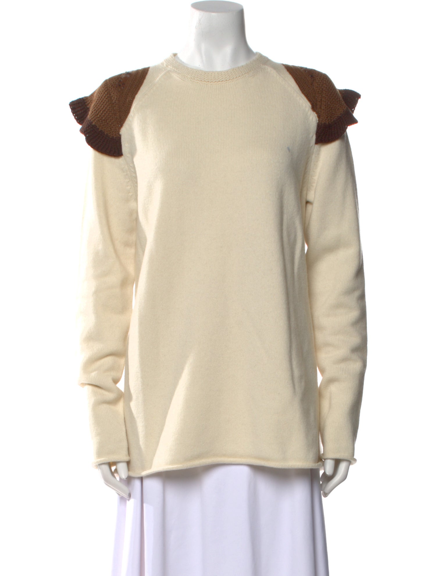 Chloé Wool Crew Neck Sweater