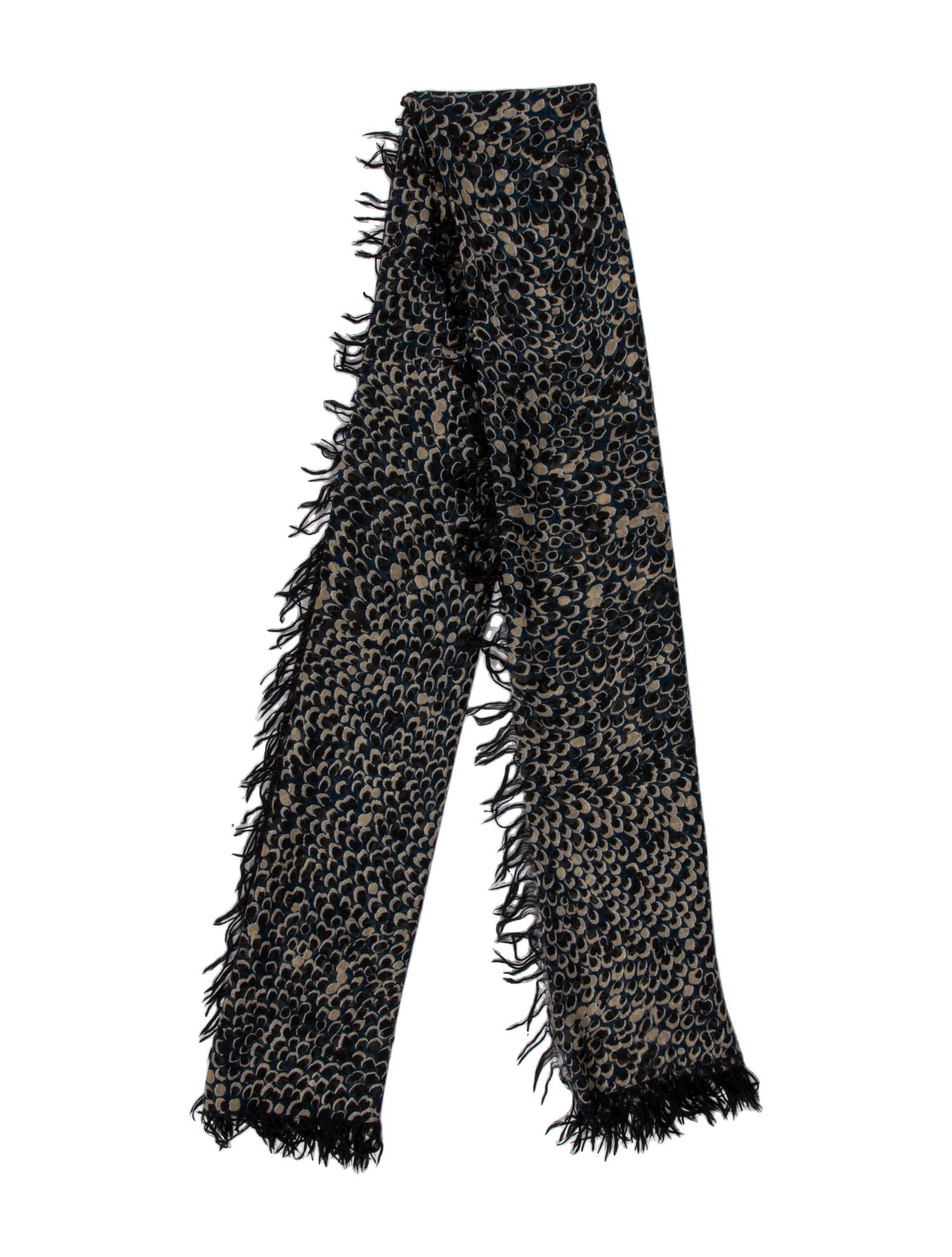 Chloé Cashmere Printed Scarf