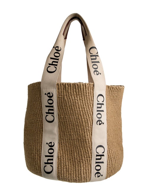 Chloé Raffia Tote