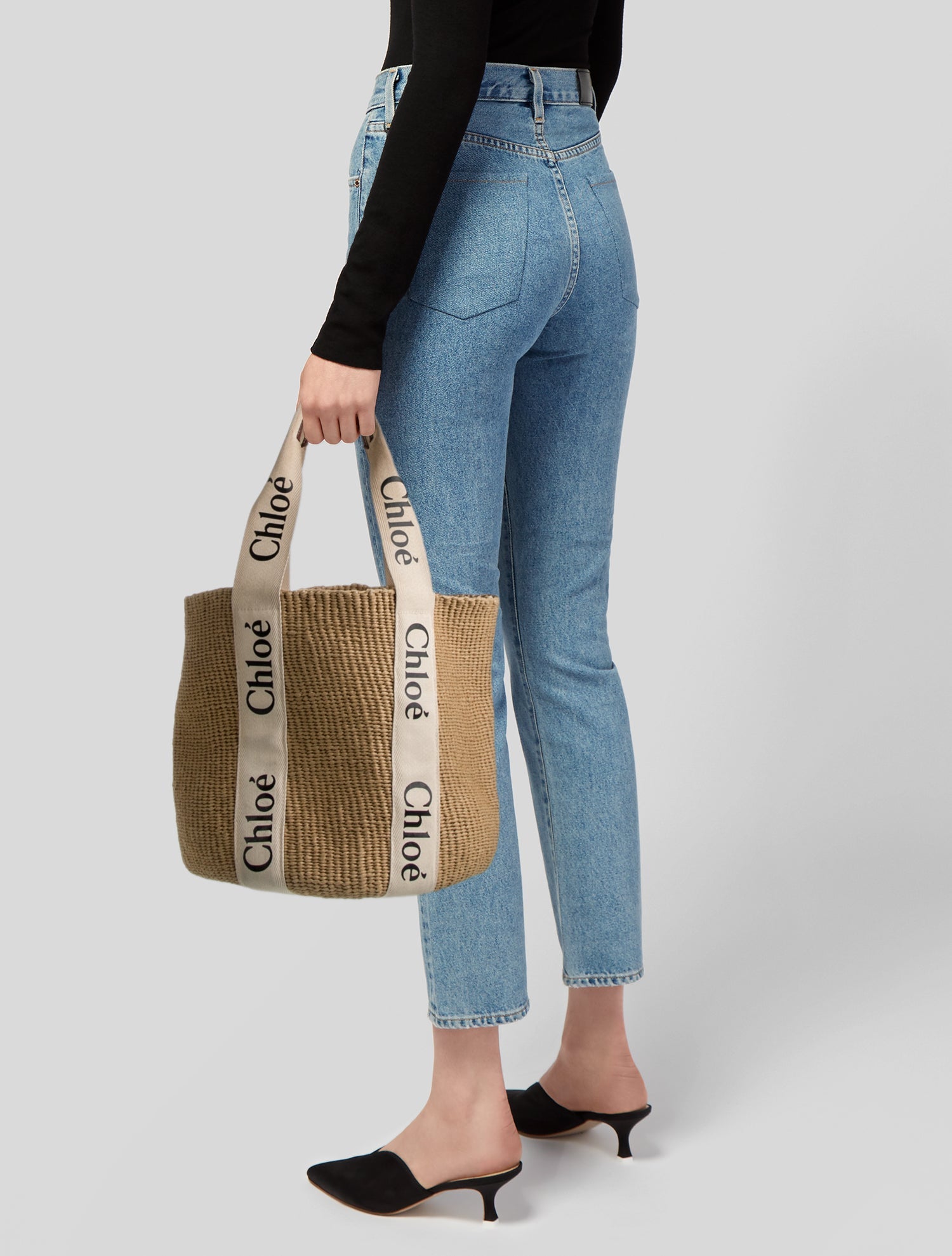 Chloé Raffia Tote