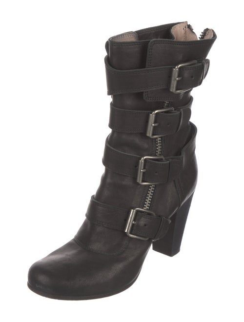 Chloé Leather Moto Boots