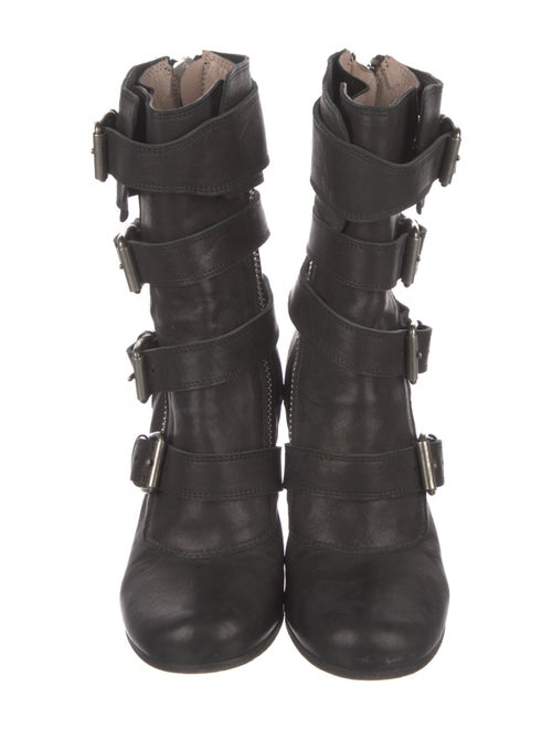 Chloé Leather Moto Boots