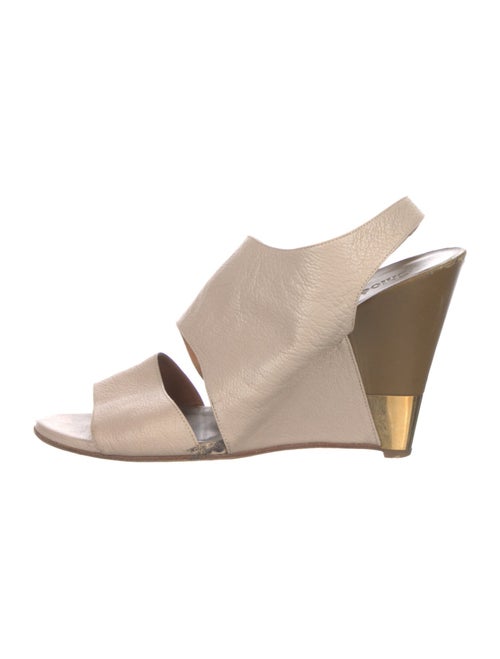Chloé Leather Slingback Sandals